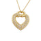 Pendentif Pendentif Boucheron, "Coeur", or jaune, diamants. 58 Facettes 31434