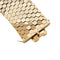 Bracelet Large bracelet motif nid-d'abeilles en or rose. 58 Facettes 31070