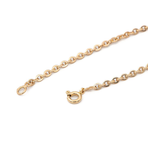 Collier collier maille jaseron or jaune 58 Facettes 2216818CN