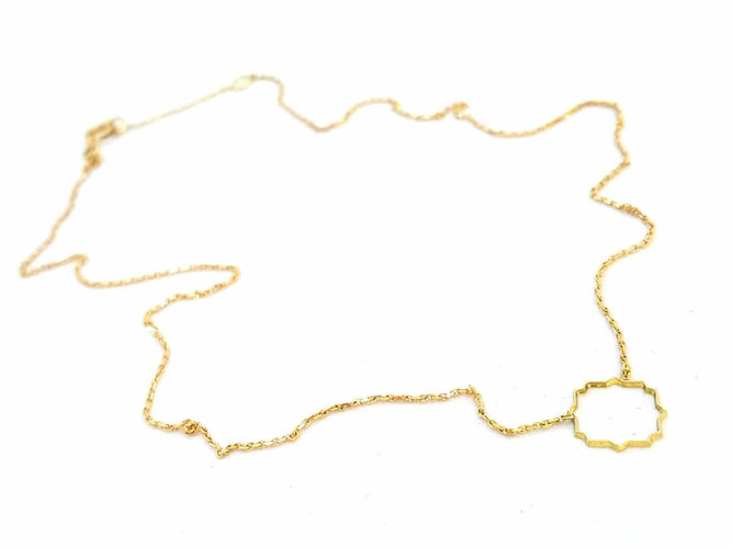 Collier Collier Transparence Or jaune 58 Facettes 578944RV