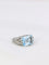 Bague Bague cocktail Diamants Aigue-marine 58 Facettes 779