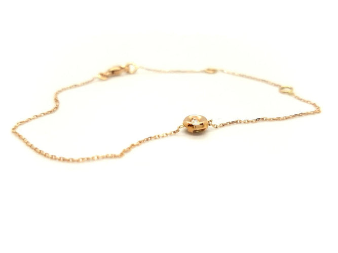 Bracelet Bracelet Or rose Diamant 58 Facettes 578957RV