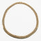 Collier Collier maille gourmette en or jaune d'occasion 58 Facettes 22-498