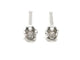 Boucles d'oreilles Boucles d'oreilles Puces Or blanc Diamant 58 Facettes 1597504CD