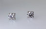 Boucles d'oreilles Boucles d'oreilles diamants,  Or blanc 18 carats 58 Facettes