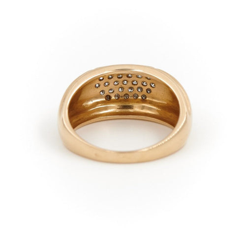 Bague 63 Bague Jonc Or jaune  Diamant 58 Facettes 1649195CN
