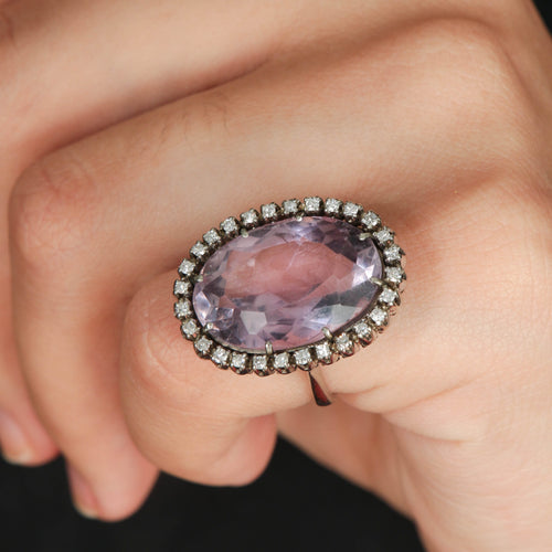 Bague Bague Améthyste 58 Facettes