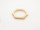Bague 58 bague MONTBLANC 4810 small mb102490 t58 diamants 0.65ct or jaune 18k 58 Facettes 251865