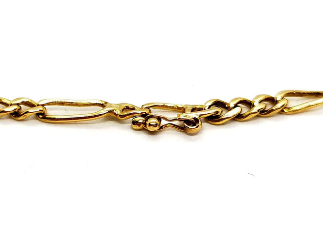 Collier Collier Maille figaro Or jaune 58 Facettes 1141237CD
