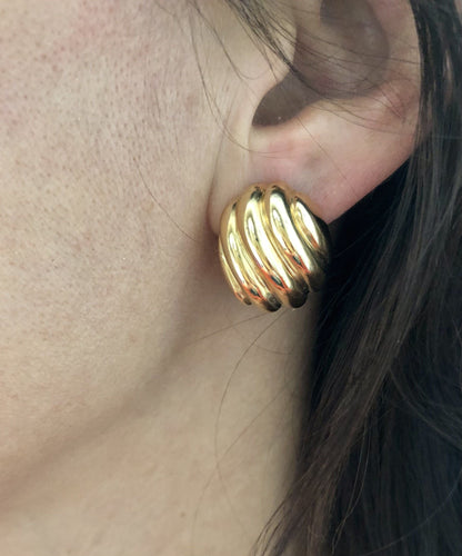 Boucles d'oreilles Boucles d'oreilles or jaune Cartier 58 Facettes 0