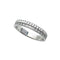 Bague Alliance Boucheron "Quatre Radiant Edition" or blanc et diamants. 58 Facettes 30734