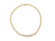 Collier collier ras du cou VAN CLEEF & ARPELS or jaune 18k 50gr diamants 1.6ct 58 Facettes 253437