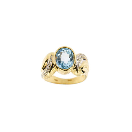 Bague 54 Bague topaze 58 Facettes 22951