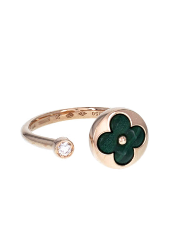 Bague 50 Bague LOUIS VUITTON Mini Sun Color Blossom en Or Rose 58 Facettes 62745-58627