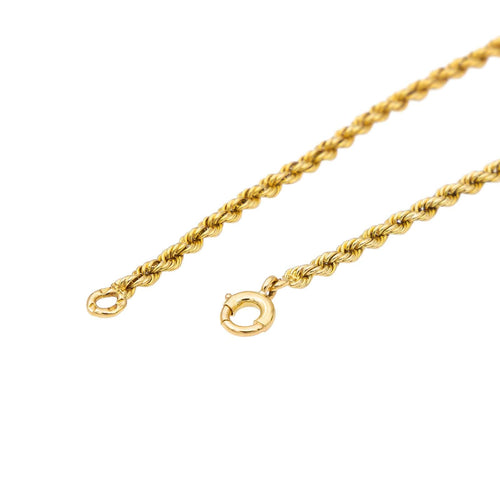 Collier Collier Maille torsadée Or jaune Diamant 58 Facettes 2718173CN