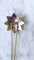 Accessoire Peigne ancien Fleur grenats et vermeil 58 Facettes