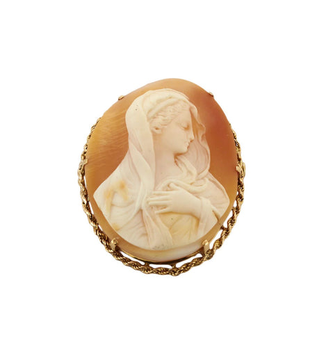 Broche Broche Camée Or jaune 58 Facettes BO/230039