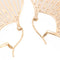 Boucles d'oreilles Ginette NY Boucles d'oreilles Ginkgo Or rose 58 Facettes 2484800CN