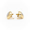 Boucles d'oreilles Boucles d'oreilles Puces Or jaune Diamant 58 Facettes 1819121CN