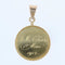 Pendentif Médaille ancienne or jaune Vierge à l'Enfant 58 Facettes CVP51