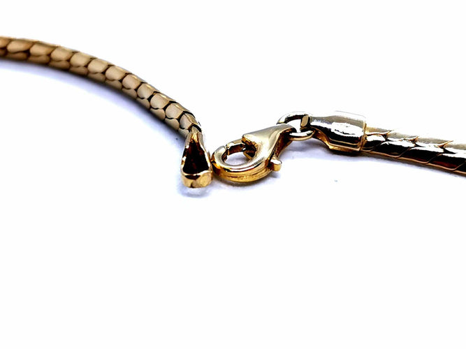 Collier Collier Maille anglaise Or jaune Diamant 58 Facettes 1011016CD