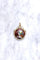 Pendentif Pendentif vintage émail de Limoges en or jaune 58 Facettes