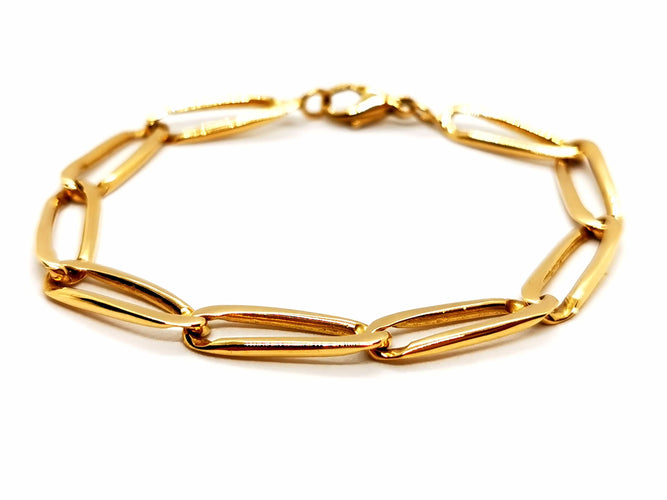 Bracelet Bracelet Maille cheval Or jaune 58 Facettes 1468363CN