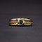 Bague Bague émeraude ovale sertie clos 58 Facettes