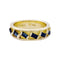 Bague 53 Bague Hermès vintage or jaune, saphirs. 58 Facettes 33213