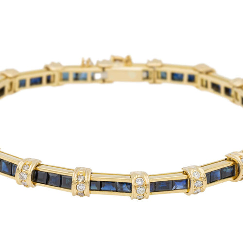 Bracelet Bracelet Or jaune Saphir 58 Facettes 2441312CN