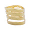 Bague 50 Bague H.Stern, "Oscar Niemeyer", or jaune mat. 58 Facettes 33587