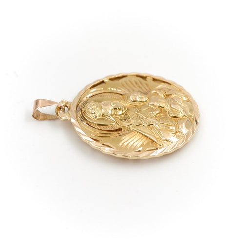 Pendentif Pendentif Médaille religieuse Or jaune 58 Facettes 1969301CN