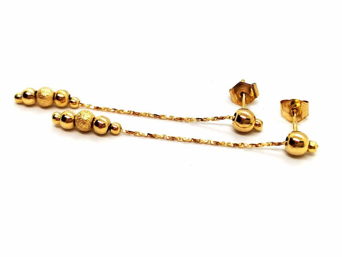 Boucles d'oreilles Boucles d'oreilles Or jaune 58 Facettes 1701780CN