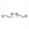 Boucles d'oreilles Boucles d'oreilles Or blanc Diamant 58 Facettes 2363215CN