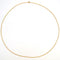 Collier Chaine or maille forçat limée 58 Facettes 17-015