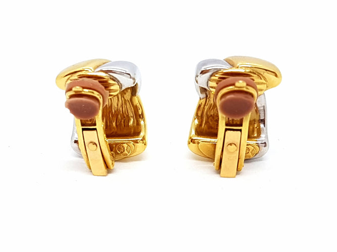 Boucles d'oreilles Boucles d'oreilles Clips Or jaune 58 Facettes 06383CD
