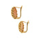 Boucles d'oreilles Boucles d'oreilles Or jaune et Camée 58 Facettes 27567