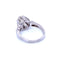 Bague 55 Bague de fiançailles diamant Art Déco 58 Facettes