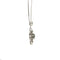 Collier Collier pendentif croix émeraude diamants 58 Facettes 31757