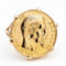 Bague 56 Bague Pièce Or jaune 58 Facettes 1637029CN