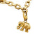 Bracelet Bracelet Cartier en or jaune, 6 breloques, diamants, émeraudes et rubis. 58 Facettes 30849/55