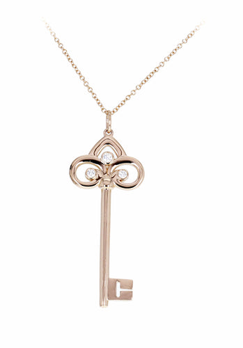 Collier Collier TIFFANY & CO Clé Fleur de Lys 58 Facettes 63609-59896