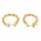 Boucles d'oreilles Boucles d'oreilles Maille torsadée Or jaune 58 Facettes 2283335CN