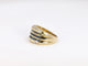 Bague Bague vintage en or, saphirs et diamants 58 Facettes 610