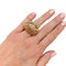 Bague 52 Bague Pomellato, "Arabesque", or rose. 58 Facettes 33167