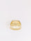 Bague 56 Bague chevalière Or jaune Diamants 58 Facettes J131