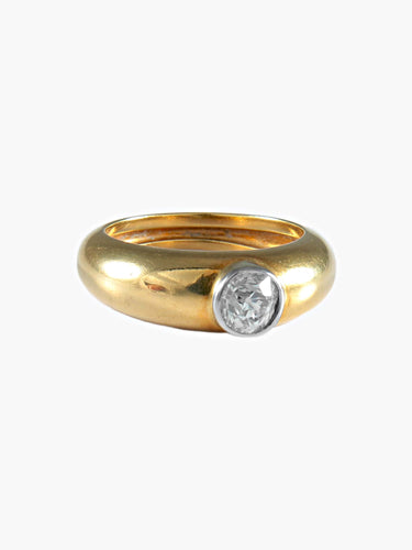 Bague Bague jonc diamant 58 Facettes
