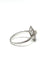 Bague Bague ancienne plateau ovale diamants 58 Facettes