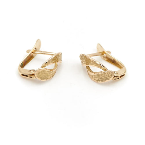 Boucles d'oreilles Boucles d'oreilles dormeuses Or jaune 58 Facettes 1875623CN