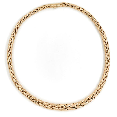 Collier Collier Maille palmier Or jaune 58 Facettes 1654240CN